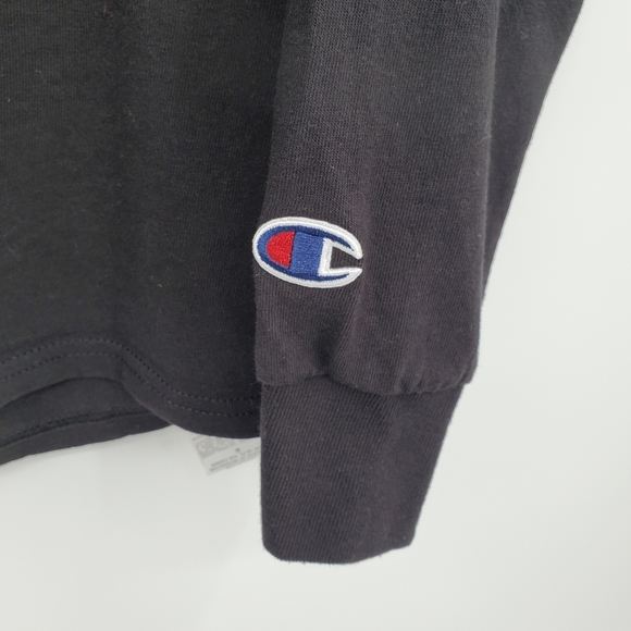 Champion Dangerous Prayers Long Sleeve T-Shirt Mens Medium Black - Picture 3 of 7